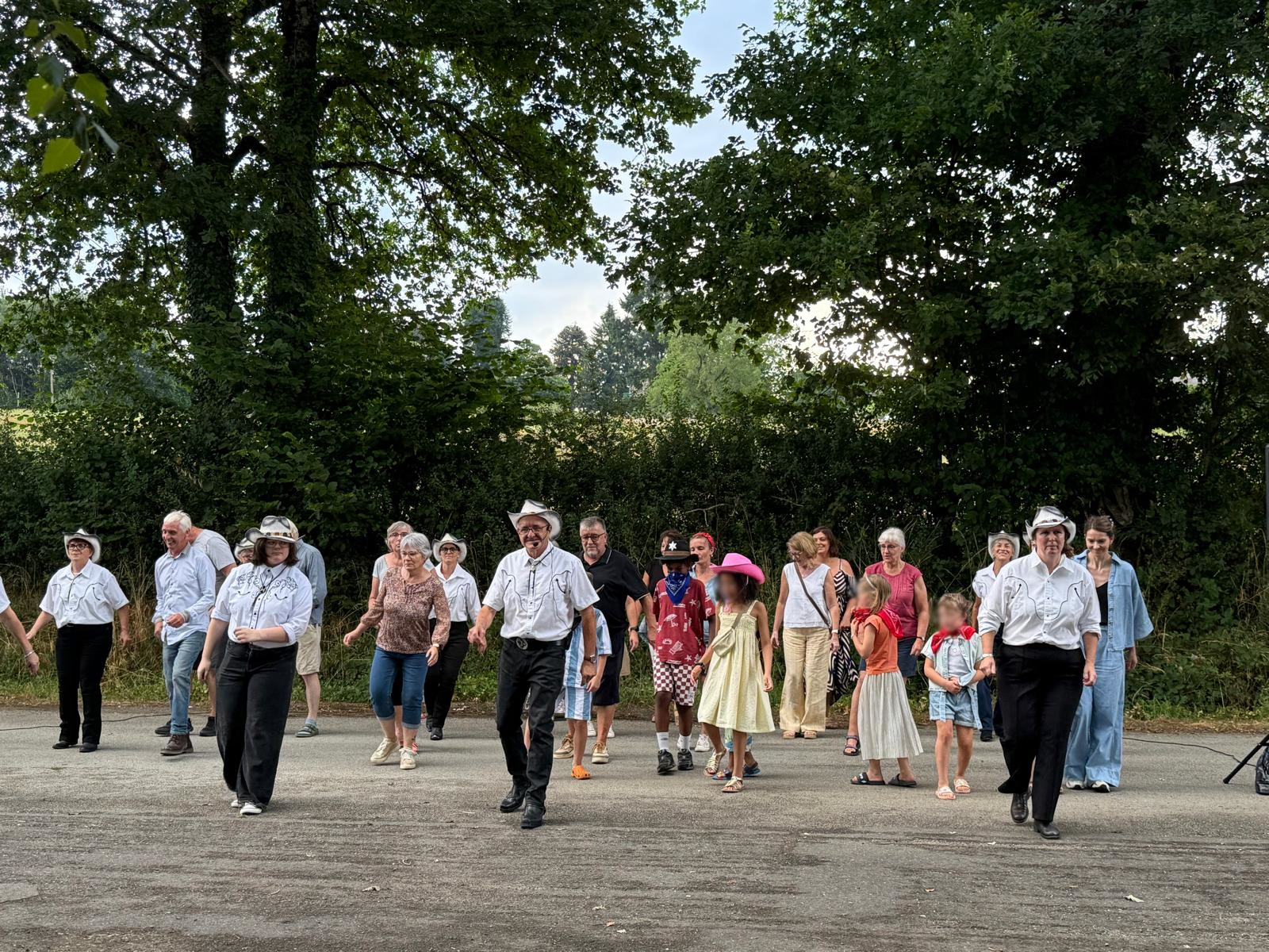 Soirée américaine à Sussac
